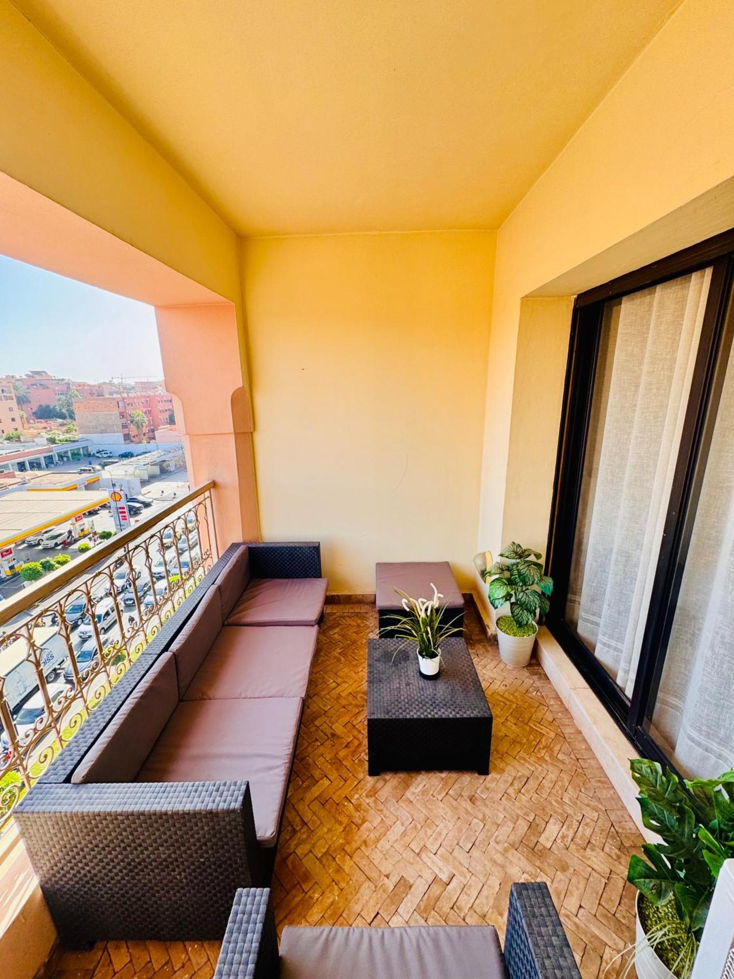 E-Appartement De Luxe Centre Gueliz Piscine Parking Fibre Netflix Марракеш Экстерьер фото